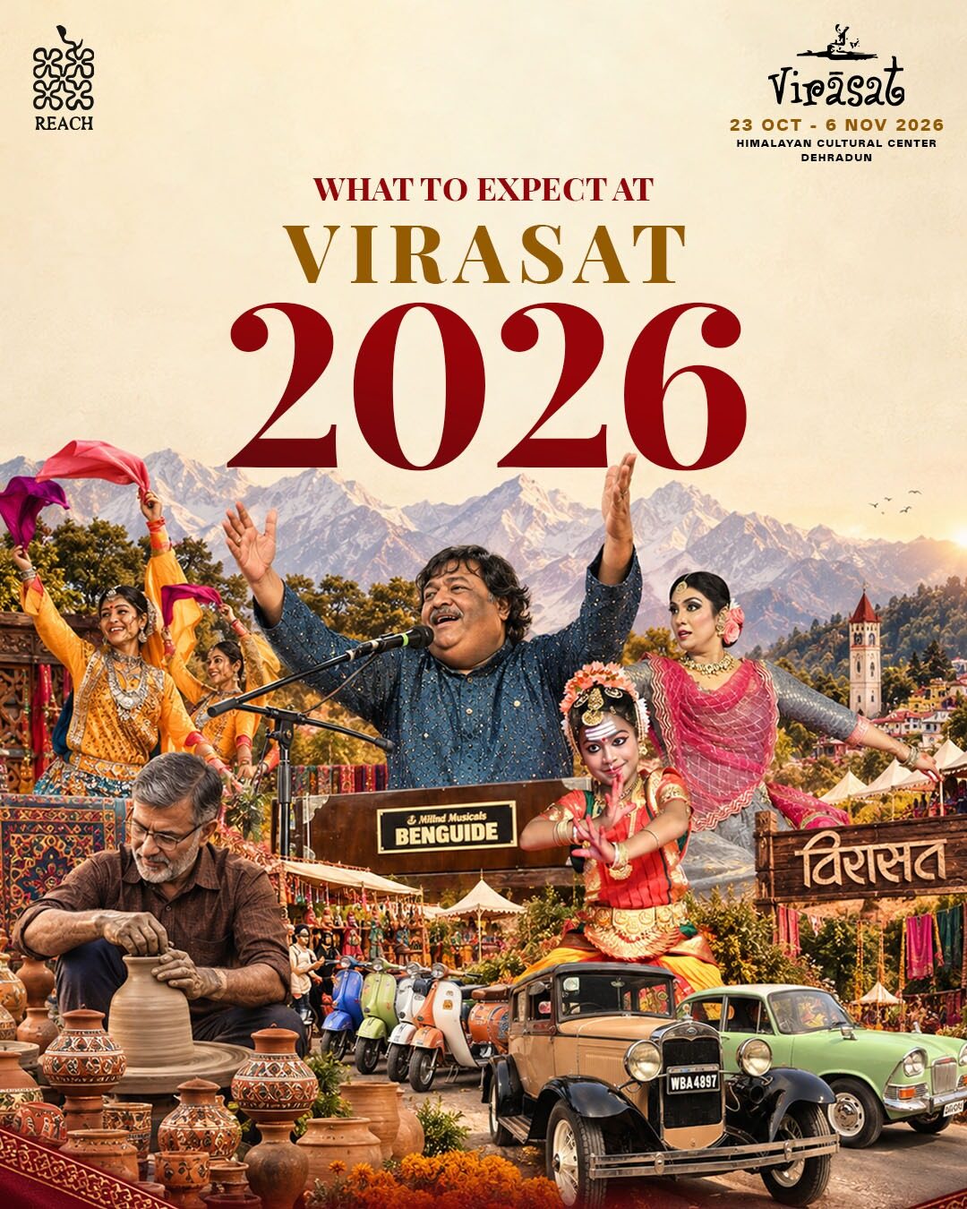Festival Inauguration - Virasat 2026, 23 October, 7:00 PM – 7:25 PM