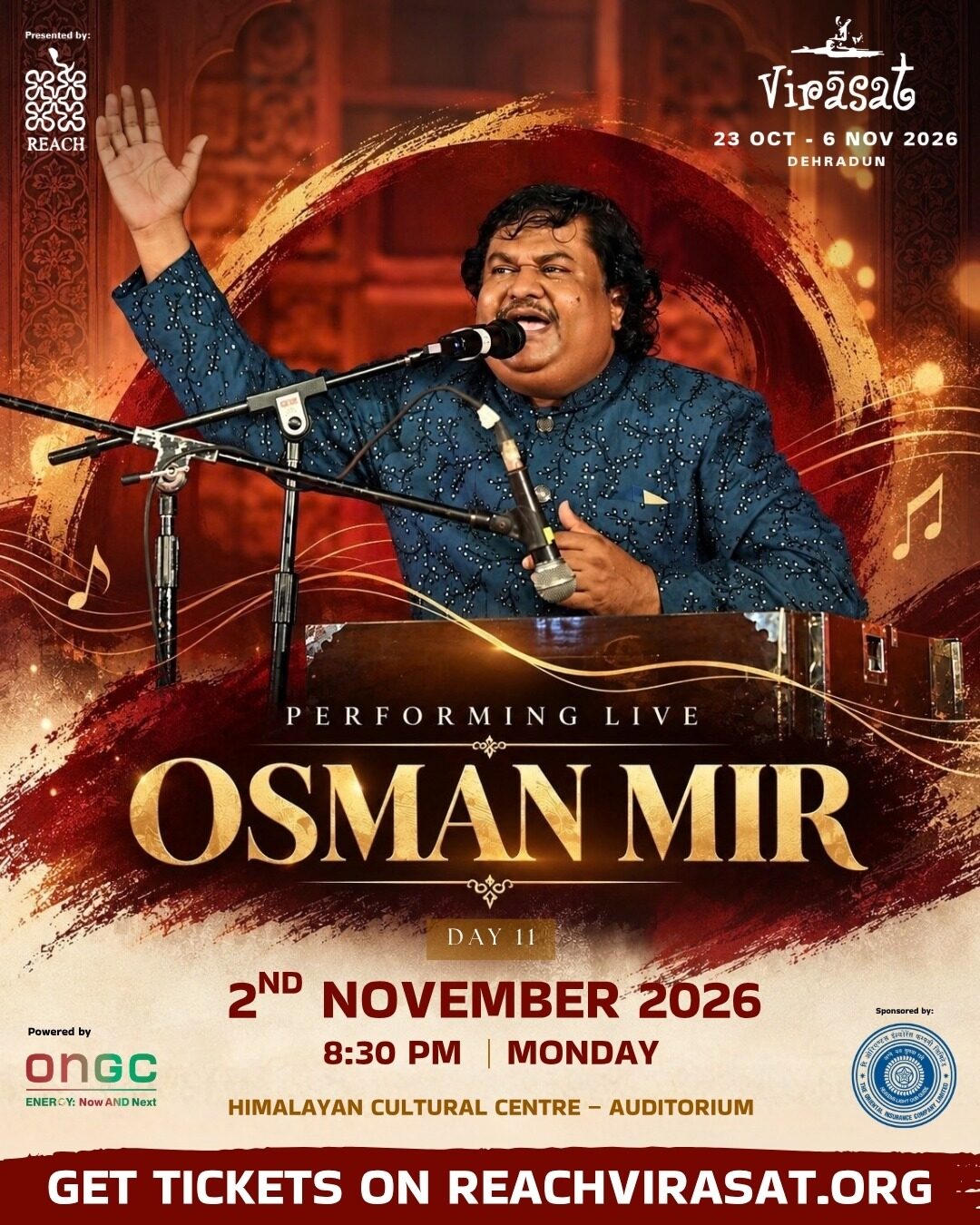 Osman Mir, Mon 2 Nov · 9:00 PM